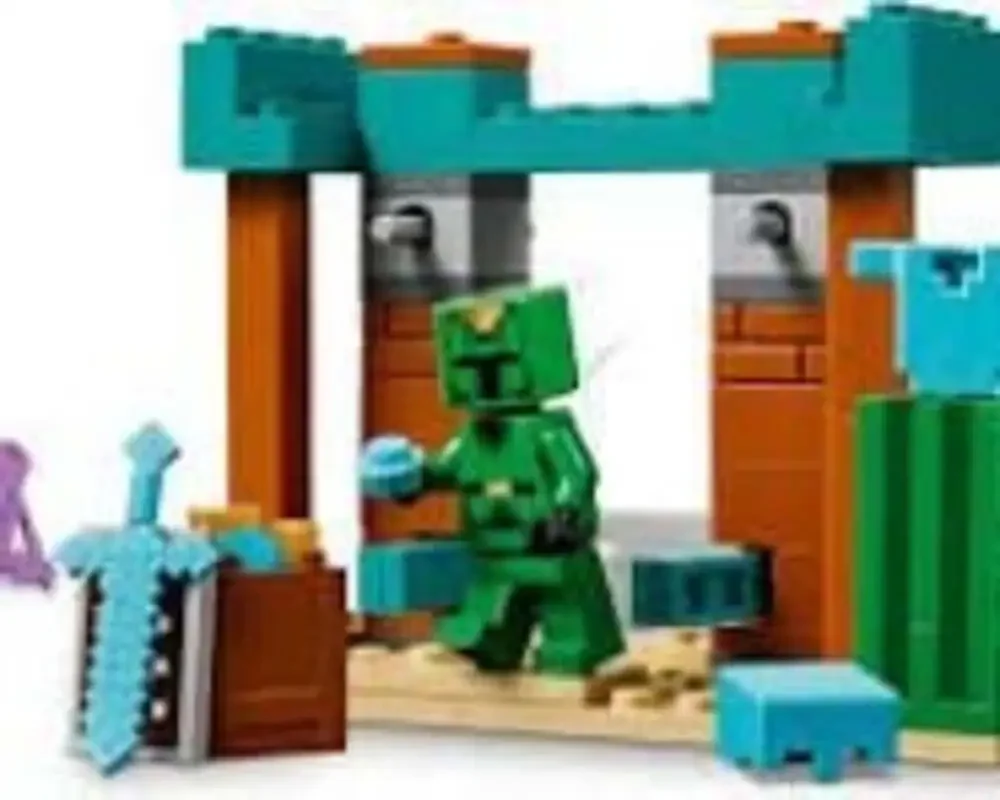 LEGO Minecraft The‎ Illager Desert Patrol 21267 Building Toy Set (105 Pieces)